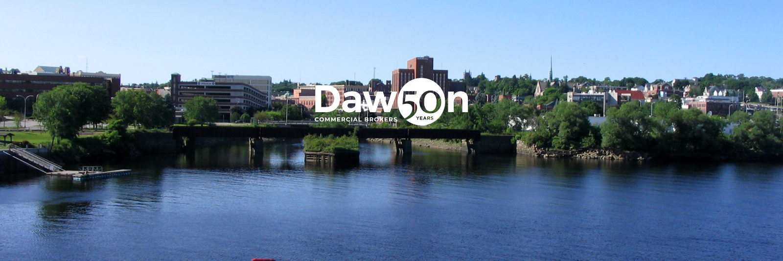 Dawson 50 logo over scenic background